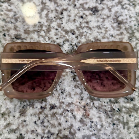 Carolina Herrera Crystal-Embellished Sunglasses - Picture 3 of 4